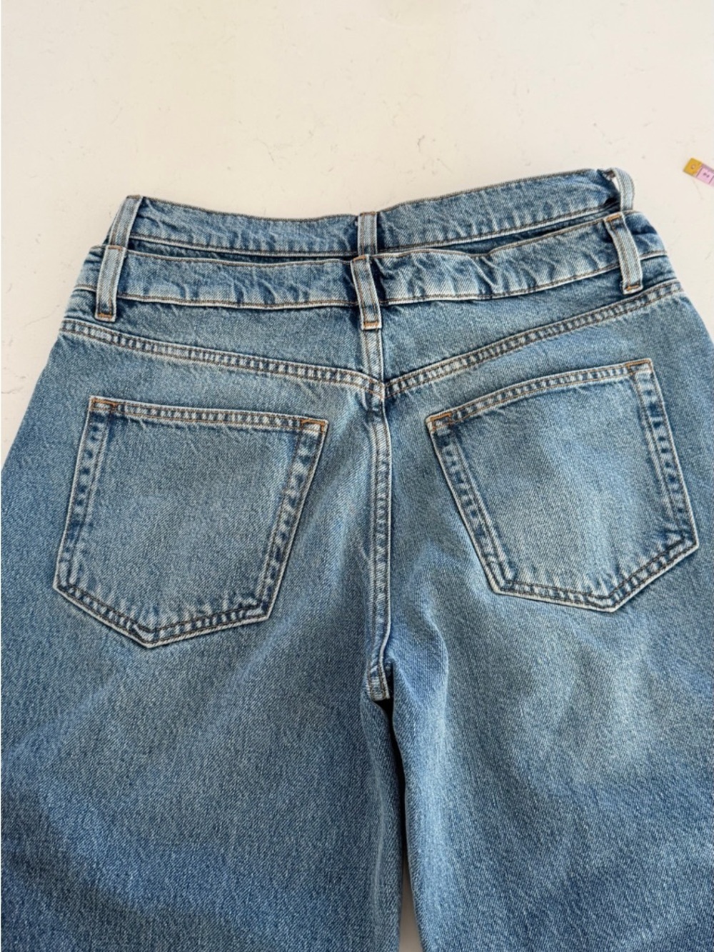 Reformation Cary Double Waistband High Rise
Slouchy Wide Leg Jeans 26 - Picture 9 of 9